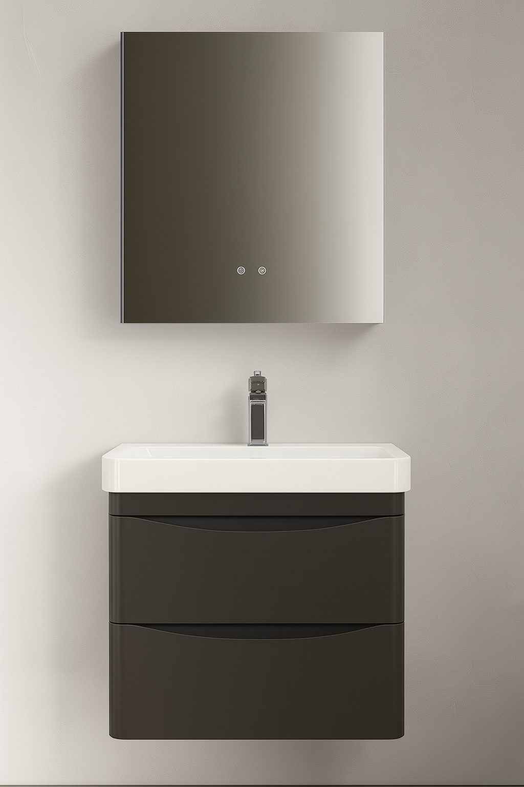 Vita Wall Hung Vanity Set 600mm X 500mm